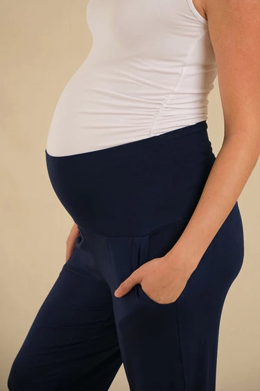 Organic Bamboo Maternity Slouch Pants